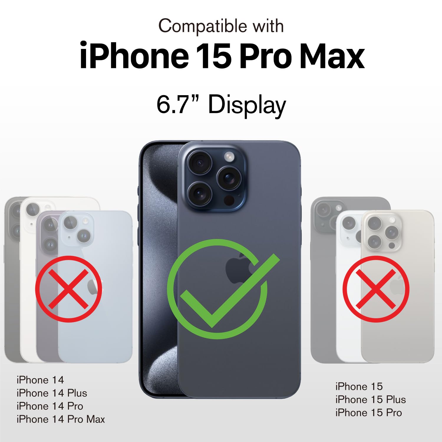 Amazon.com: VENA vCommuteX for iPhone 15 Pro Max Wallet Case